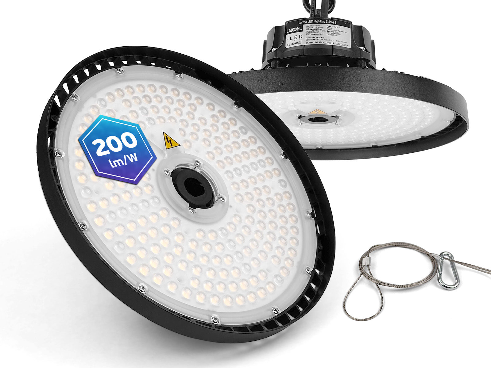 Lampa LED High Bay Seirios 2 120/150/200W 4000K